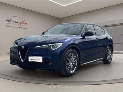 Usata Alfa Romeo Stelvio Executive 180 CV (132 kW) 2017 Blu met SUV