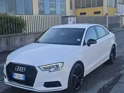 Usata Audi A3 Comfort 116 CV (85 kW) 2018 Bianco Berlina