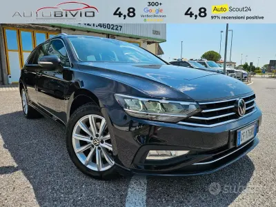 Usata VW Passat Business 150 CV (110 kW) 2021 Nero Station wagon