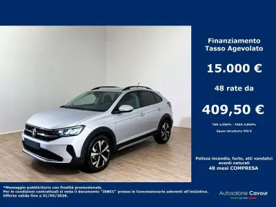 Ny VW Taigo Edition 95 HK (69 kW) 2026 Silver SUV