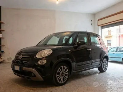 Usata Fiat 500L Cross 95 CV (69 kW) 2019 Nero Monovolume