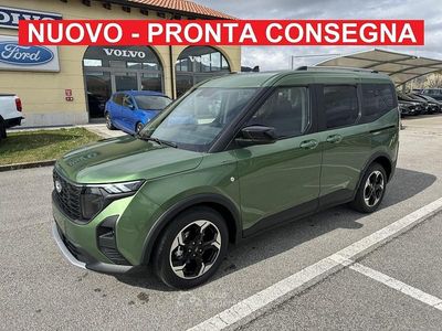 Nuova Ford Tourneo Courier Active 125 CV (91 kW) 2025 Bursting green Monovolume