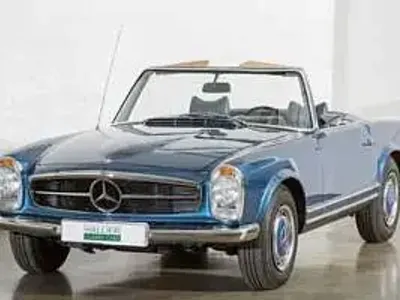 Occasion Mercedes SL280 170 ch (125 kW) 1969 Bleue Cabriolet