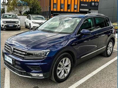Usata VW Tiguan Executive 150 CV (110 kW) 2017 Blu SUV