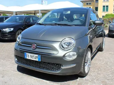 Używany Fiat 500 Lounge 69 KM (50 kW) 2017 Szary Hatchback