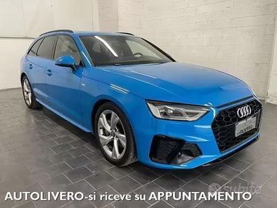 Usata Audi A4 S-Line 190 CV (139 kW) 2020 Blu Berlina