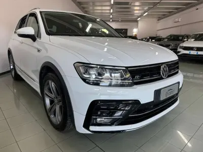 Usata VW Tiguan Sport 150 CV (110 kW) 2019 Bianco SUV