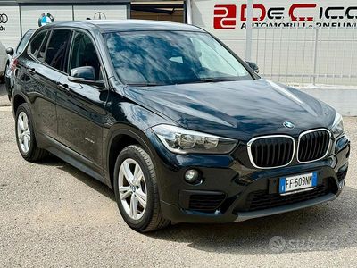 Usata BMW X1 Sport Line 150 CV (110 kW) 2016 Nero SUV