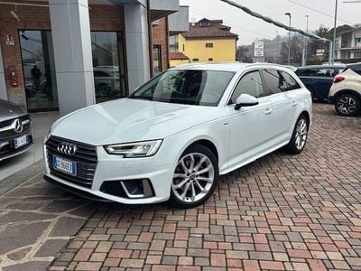 Usata Audi A4 S-Line 150 CV (110 kW) 2019 Bianco Station wagon