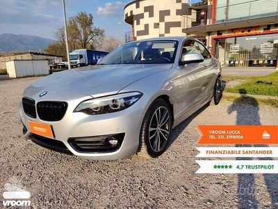 Usata BMW 218 Sport Line 149 CV (109 kW) 2017 Coupé
