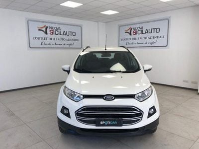 Usata Ford Ecosport Titanium 95 CV (69 kW) 2015 Bianco SUV
