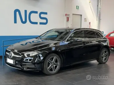 Usata Mercedes A250 Premium 160 CV (117 kW) 2021 Nero Berlina