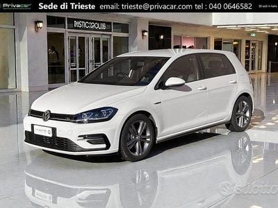 Usata VW Golf VII Sport 150 CV (110 kW) 2019 Bianco Berlina