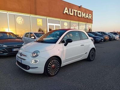 Usata Fiat 500C Lounge 69 CV (50 kW) 2017 Bianco Cabrio