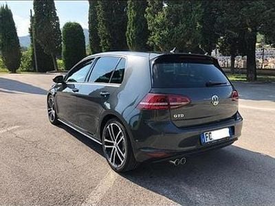 Usata VW Golf VII GTD 184 CV (135 kW) 2016 Grigio Berlina