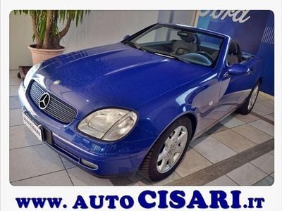 Usata Mercedes SLK200 136 CV (100 kW) 1999 Blu/azzurro Cabrio