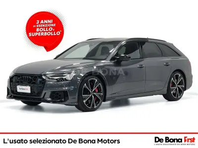 Usata Audi S6 Sport 344 CV (253 kW) 2024 Grigio daytona effetto perla Station wagon
