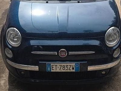 Usata Fiat 500 Lounge 95 CV (69 kW) 2014 Blu Berlina