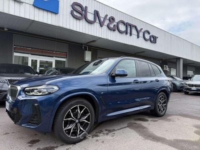 Usata BMW X3 M Sport 190 CV (139 kW) 2022 Blu/azzurro SUV
