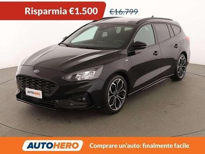 Gebraucht Ford Focus ST-Line 120 PS (88 kW) 2021 Schwarz Kombi