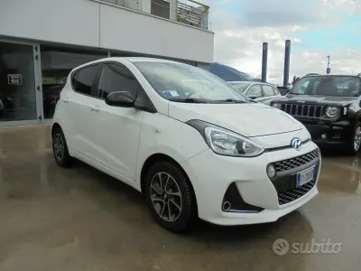 Usata Hyundai i10 Prime 69 CV (50 kW) 2019 Bianco Utilitaria