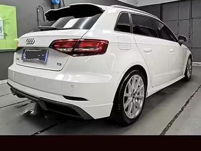 Usata Audi A3 110 CV (80 kW) 2017 Bianco Berlina