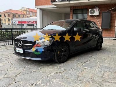 Usata Mercedes A200 Executive 136 CV (100 kW) 2017 Blu Berlina