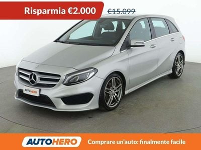 Usata Mercedes B200 Premium 136 CV (100 kW) 2015 Argento Monovolume