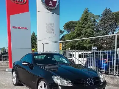 Usata Mercedes SLK200 163 CV (119 kW) 2004 Nero Cabrio
