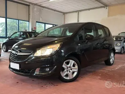 Gebraucht Opel Meriva Cosmo 120 PS (88 kW) 2016 Schwarz Van / Kleinbus