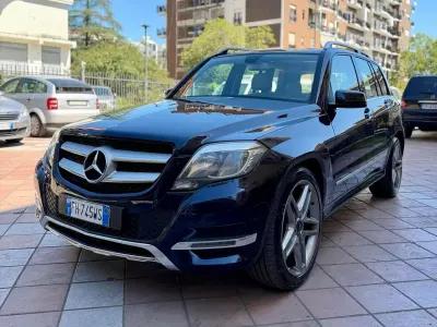 Usado Mercedes GLK220 170 CV (125 kW) 2014 Azul SUV