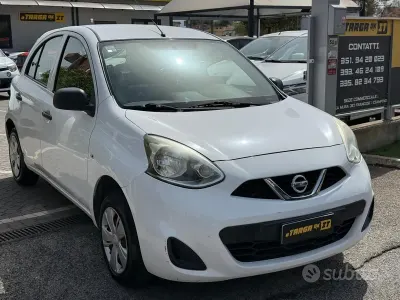 Usata Nissan Micra Acenta 80 CV (58 kW) 2015 Bianco Utilitaria