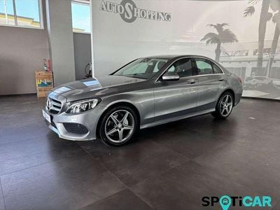 Usata Mercedes C200 Premium 136 CV (100 kW) 2016 Grigio Berlina