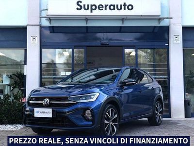 Usata VW Taigo R-line 110 CV (80 kW) 2022 Blu SUV