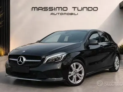 Usata Mercedes 180 109 CV (80 kW) 2017 Nero Berlina