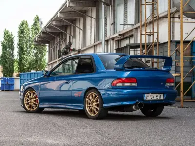 Usata Subaru Impreza 280 CV (205 kW) 1997 Blu/azzurro Coupé