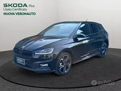 Nuova Skoda Fabia Monte Carlo 116 CV (85 kW) 2026 Nero Utilitaria