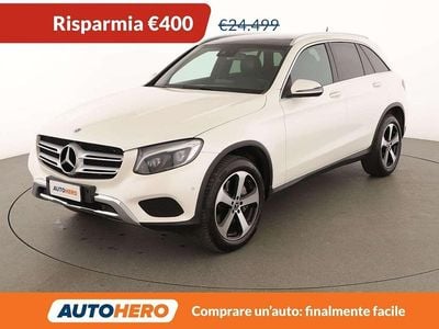 Usata Mercedes GLC250 Premium 204 CV (150 kW) 2018 Bianco SUV