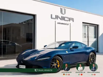 Usata Ferrari Roma 620 CV (456 kW) 2022 Blu Coupé