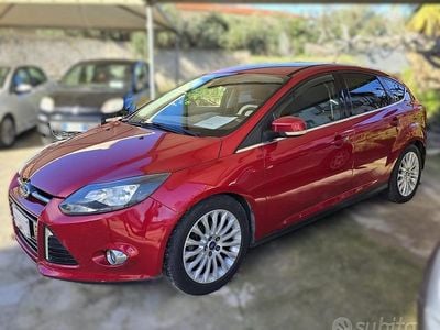 Usata Ford Focus Titanium 115 CV (84 kW) 2012 Rosso Berlina