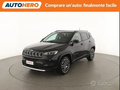 Usata Jeep Compass Limited 150 CV (110 kW) 2021 Nero SUV