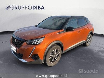 Usata Peugeot 2008 GT-line 131 CV (96 kW) 2020 Arancione SUV