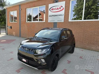 Usata Mahindra KUV100 87 CV (63 kW) 2020 Nero SUV