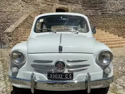 Usata Fiat 600 1960 Bianco Utilitaria