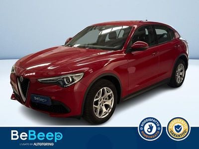 Usata Alfa Romeo Stelvio Ti 190 CV (139 kW) 2021 Rosso metallizzato SUV