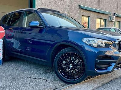 Usata BMW X3 Advantage 190 CV (139 kW) 2020 Blu SUV