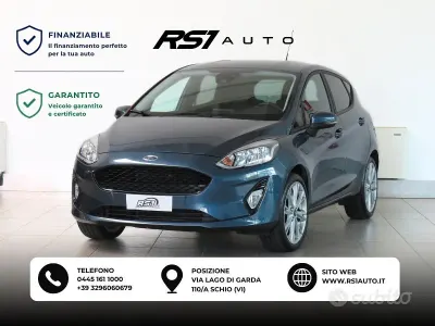 Usata Ford Fiesta Titanium 75 CV (55 kW) 2019 Bluazzurro Utilitaria