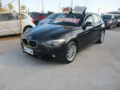 Usata BMW 116 116 CV (85 kW) 2011 Nero Utilitaria