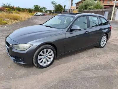 Begagnad BMW 320 Efficient Dynamics 184 HK (135 kW) 2014 Brun Kombi