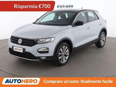 Usata VW T-Roc Style 116 CV (85 kW) 2020 Bianco SUV